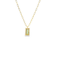 Load image into Gallery viewer, Green Tourmaline Necklace
