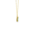 Load image into Gallery viewer, Green Tourmaline Necklace