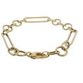 Load image into Gallery viewer, Gold Chain Bracelet