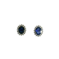 Load image into Gallery viewer, 2.4 Ct Sapphire Earrings