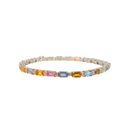 Load image into Gallery viewer, Multicolored Sapphire Bracelet