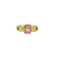 Load image into Gallery viewer, Pink Tourmaline & Peridot Ring
