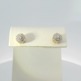 Load image into Gallery viewer, Diamond ilustion Stud Earrings