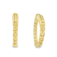 Load image into Gallery viewer, Gold Hoop Earrings Large