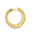 Load image into Gallery viewer, Gold Hoop Earrings Large