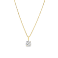 Load image into Gallery viewer, Round Diamond Pendant & Necklace