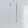 Load image into Gallery viewer, Diamond Tennis Earrings