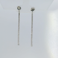 Load image into Gallery viewer, Diamond Tennis Earrings