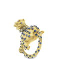 Load image into Gallery viewer, Gold Leopard Brooch