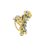 Load image into Gallery viewer, Gold Leopard Brooch