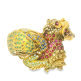 Load image into Gallery viewer, Gold and Gemstone Dragon Cuff & Watch