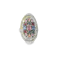 Load image into Gallery viewer, Multicolor Sapphire Ring