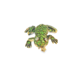 Load image into Gallery viewer, Green Frog Brooch