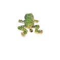 Load image into Gallery viewer, Green Frog Brooch