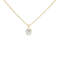 Load image into Gallery viewer, Heart-Shaped Solitaire Pendant & Necklace