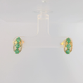 Load image into Gallery viewer, Emerald Earrings