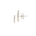 Load image into Gallery viewer, Diamond Cresent Earrings