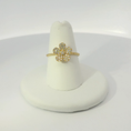 Load image into Gallery viewer, Floral Gold Ring