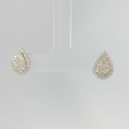 Load image into Gallery viewer, Teardrop Diamond Earrings