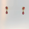 Load image into Gallery viewer, Ruby Drop Earrings