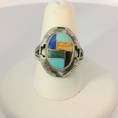 Load image into Gallery viewer, Stunning Turquoise Inlay Ring
