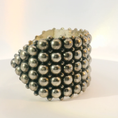 Load image into Gallery viewer, Silver Beaded Bracelet