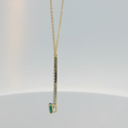 Load image into Gallery viewer, Heart-Shaped Emerald Pendant