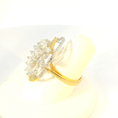 Load image into Gallery viewer, Diamond Floral Design Ring