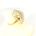 Load image into Gallery viewer, Diamond Floral Design Ring