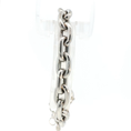 Load image into Gallery viewer, Silver Chain Bracelet with White Gold Finish