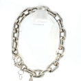 Load image into Gallery viewer, Silver Chain Bracelet with White Gold Finish