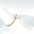 Load image into Gallery viewer, Oval Cut Diamond Multistone Ring in White Gold