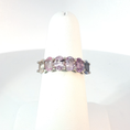 Load image into Gallery viewer, 14K Multistone Ring with Pale Pink Sapphire Accents