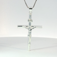 Load image into Gallery viewer, Sterling Silver Crucifix Charm Pendant