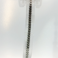 Load image into Gallery viewer, Chevron Box Design Sterling Silver Bracelet