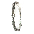Load image into Gallery viewer, Sterling Silver Gothic Chain Bracelet with Intricate Drawn Detailing