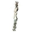 Load image into Gallery viewer, Sterling Silver Gothic Chain Bracelet with Intricate Drawn Detailing