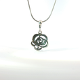 Load image into Gallery viewer, Sterling Silver Floral Charm