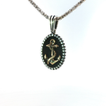 Load image into Gallery viewer, Silver Charm with Yellow(Plated) Gold Anchor Pendant