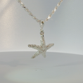 Load image into Gallery viewer, Starfish Charm in Silver