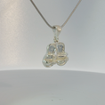 Load image into Gallery viewer, Sterling Silver Sandal Charm
