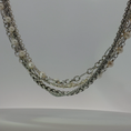 Load image into Gallery viewer, David Yurman Muiltichain Silver & Gold Necklace