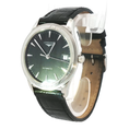 Load image into Gallery viewer, Automatic Longines Wristwatch with Black Dial Open Case Back