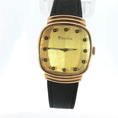 Load image into Gallery viewer, Vintage Lucien Piccard Yellow Gold Square Watch