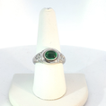 Load image into Gallery viewer, Emerald White Gold Cocktail Ring