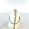 Load image into Gallery viewer, Minimalist Polished Silver Flat Profile Band Ring
