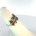 Load image into Gallery viewer, Minimalist Polished Silver Flat Profile Band Ring