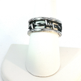 Load image into Gallery viewer, Antiqued Silver Barbed Wire Motif Band Ring
