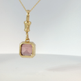 Load image into Gallery viewer, Yellow Gold Tourmaline Charm