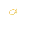 Load image into Gallery viewer, Gold Leaf Ring With Diamonds
